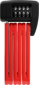 ABUS Bordo Lite 6055C Mini Combo – Pyörälukko Koko 60 cm, punainen