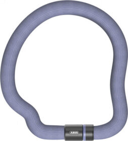 ABUS Goose Lock 6206K Pyörälukko koko 110 cm väri harmaa; harmaa/violetti