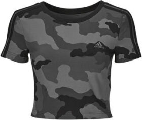 adidas Lyhythihainen t-paita adidas  Essentials 3-Stripes Camo Print Baby T-Shirt  EU S