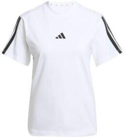 adidas Lyhythihainen t-paita adidas  T-shirt  Essentials 3 Stripes blanc  EU S