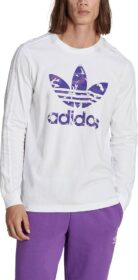 Adidas Originals Graphics Camo Stripe Long Sleeve T-shirt Valkoinen M Mies
