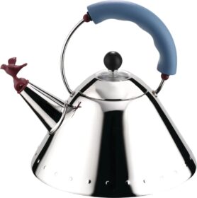 Alessi Alessi 9093 -vedenkeitin Vaaleansininen-lintu
