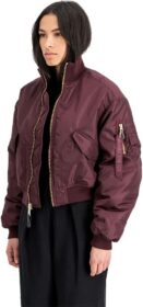 Alpha Industries Ma-1 Cropped Takki Kunnostettu