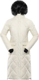 Alpine Pro Gosbera Coat Beige M-L Nainen