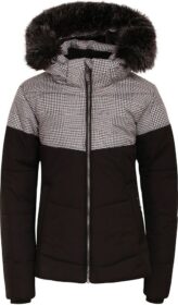 Alpine Pro Saptaha Hood Jacket Musta,Harmaa L Nainen