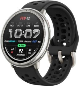 Amazfit Active 2 Round (Sport Silicone) K. ONE SIZE Musta Unisex