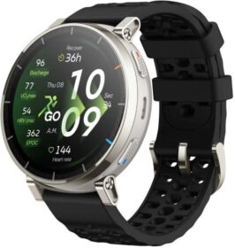 Amazfit Active 3 Premium K. ONE SIZE Musta Unisex