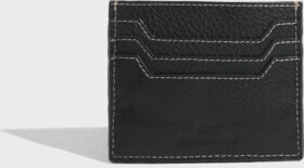 BECKSÖNDERGAARD Musta – Grained Card Holder
