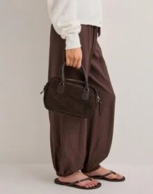 BECKSÖNDERGAARD Ruskea – Suede Bree Bag