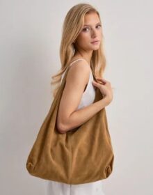 BECKSÖNDERGAARD Ruskea – Suede Siena Bag
