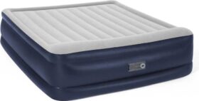 Bestway 67692 Double 203x193x56 Cm Kaksi Hengen Ilmapatja Sisäänrakennetulla Pumpulla