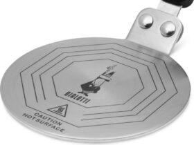 Bialetti Bialetti induktiolevy Ø13 cm Silver-musta