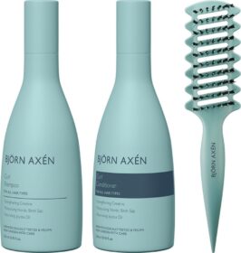 Björn Axén Curl Definition Essentials Shampoo 250 Ml Conditioner 250 ml & Brush