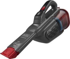 Black & Decker BHHV315J-QW Kuiva Suodatus Pussiton Musta Punainen 07 L Akku