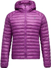 Black Diamond M Deploy Down Fz Hoody Piton Purple – S