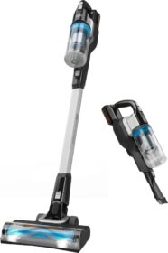 BLACKANDDECKER BLACK+DECKER POWERSERIES Extreme Max BHFEB520D1-QW 0.75 L 18V 2 Ah pussiton -varsi-imuri musta läpinäkyvä valkoinen