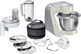Bosch Bosch Serie 4 MUM 5 yleiskone 1000W Harmaa-hopea