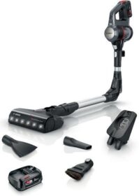 Bosch Unlimited 7 BBS712A – Imuri – sauva-/käsimalli (2-in-1) – pussiton – langaton – antrasiitti – 2 akkua laturi mukana