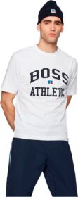 Boss Ra Short Sleeve T-shirt Valkoinen XL Mies