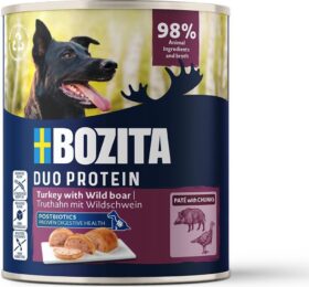 Bozita Dog Pate Turkey with Wild Boar