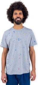 Brava Fabrics Lyhythihainen t-paita Brava Fabrics  Splash Paint T-Shirt – Grey  EU S