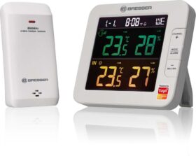 Bresser Meteo Tuya Smart Thermometer And Hygrometer Valkoinen