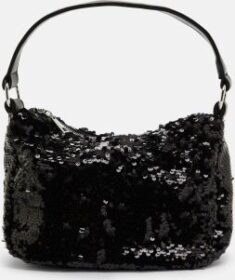 BUBBLEROOM Belle Sequin Bag Black One size