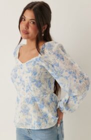 BUBBLEROOM Broderie Anglaise Blouse