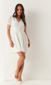 BUBBLEROOM Broderie Anglaise Dress