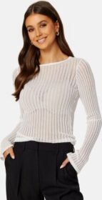 BUBBLEROOM CC Fine knit sweater Offwhite L