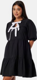 BUBBLEROOM Contrast Bow Dress