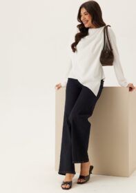 BUBBLEROOM Draped Cape Blouse