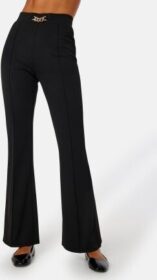 BUBBLEROOM Francine Belted Trousers Black XS