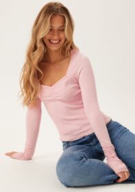 BUBBLEROOM Knitted Sweetheart Top