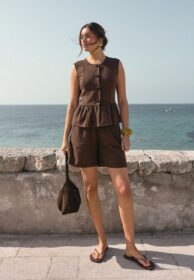 BUBBLEROOM Linen Shorts