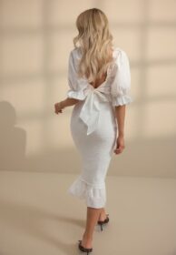 Bubbleroom Occasion Bustier Smock Ankle Dress