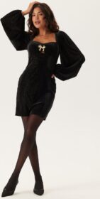 Bubbleroom Occasion Embellished Bow Dress