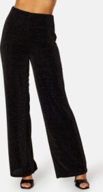 BUBBLEROOM Petronella sparkling trousers Black / Gold M