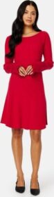 BUBBLEROOM Quinn knitted dress Red S