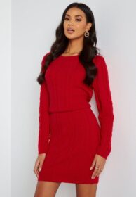 BUBBLEROOM Rishi knitted dress