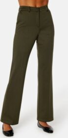 BUBBLEROOM Serene soft suit pants Dark green XS
