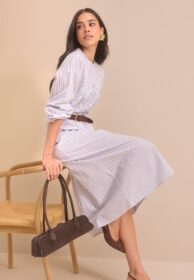 BUBBLEROOM Smock Cotton Dress
