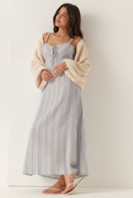 BUBBLEROOM Viscose Maxi Dress