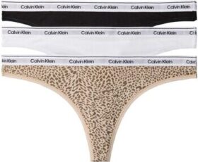 Calvin Klein Alushousut Calvin Klein Jeans  Thong 3Pk  EU XL