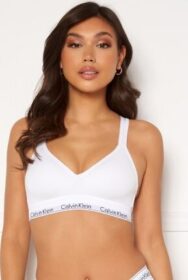 Calvin Klein CK Cotton Bralette Lift 100 White S