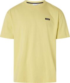Calvin Klein Cotton Comfort Fit Short Sleeve T-shirt Keltainen S Mies