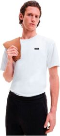 Calvin Klein Cotton Comfort Fit Short Sleeve T-shirt Valkoinen XL Mies