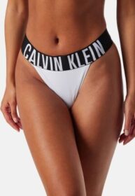 Calvin Klein High Leg Thong White L