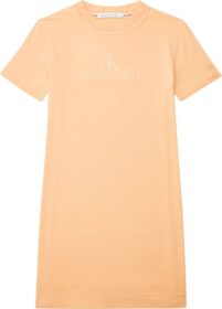 Calvin Klein Jeans Archives Eco Dye Short Dress Oranssi XS Nainen
