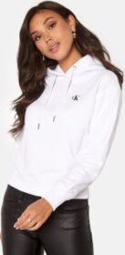 Calvin Klein Jeans CK Embroidery Hoodie YAF Bright White XS